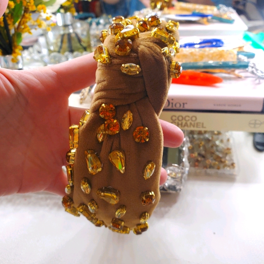 Lele Sadoughi Citrine Headband